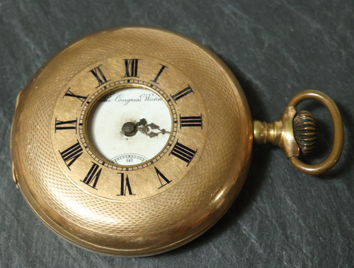 Alte goldene taschenuhr - alte,