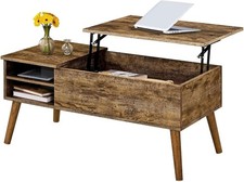 Couchtisch, 100 x 48 x 45 cm, rustikal braun - B