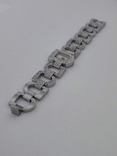 DKNY Damen Armbanduhr NY-3915 Strass Silber Farbe Edelstahl