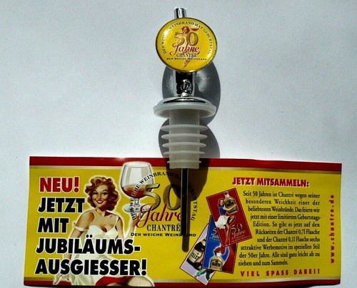 Schnaps ausgießer 50 jahre - ausgießer,