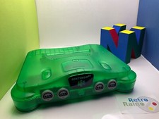 Nintendo 64 N64 KONSOLE Grün