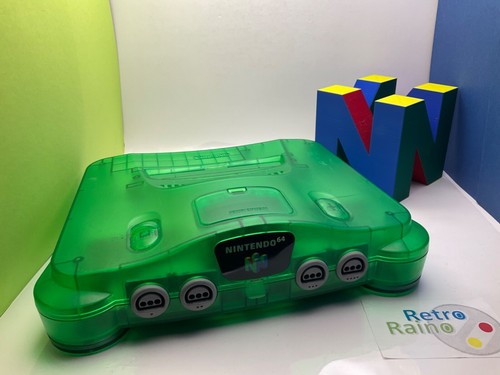 Nintendo n64 konsole grün - konsole,