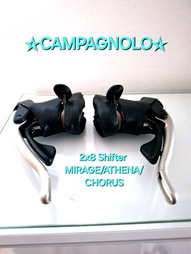 Campagnolo schalthebel 2x8 - campagnolo,