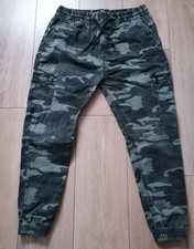 Hose camouflage, Military, Militaria, Gr. M, Herren, slim drop crotch