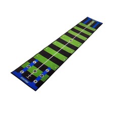 Longridge Golf Pro Puttingmatte 4 m, Grün/Schwarz