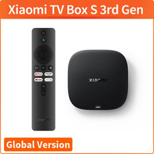 Globale Version Xiaomi TV Box S 3Rd Gen 4K Ultra HD Bluetooth 5.2 Wifi6 32GB ROM