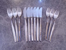 WMF Modell BARCELONA Vorspeisenbesteck 6 Personen 12 Teile Echtsilber 800er TOP!