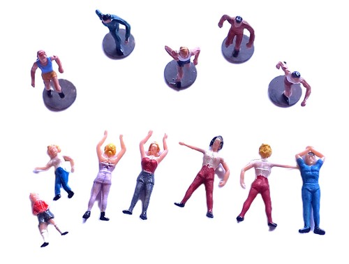 12er set modell figuren ho - modell,
