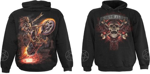 Spiral hell rider sweatshirt - spiral,