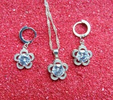925 Silber Schmuck Set
