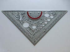 Zeichenschablone, Zeichendreieck MARABU N° 5522 UNIVERSAL