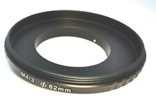 62mm M4/3 Makro Umkehrring Reverse für Micro Four Thirds MFT Mount Retroadapter 