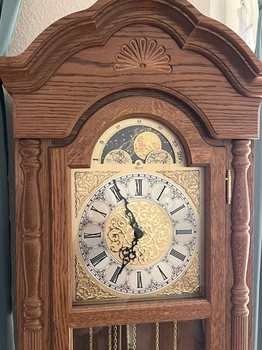 Hermle standuhr eiche rustikal - hermle,