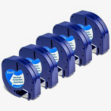 5PK Fit Dymo Letratag Refill