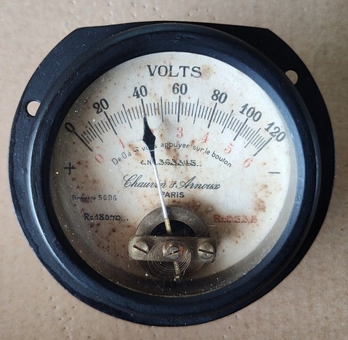 Voltmeter chauvin arnoux - chauvin, &