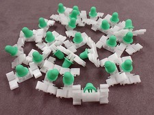 20x ZIERLEISTEN KLAMMER CLIPS FÜR BMW E36 318i 325i 328i E46 316i 320d   