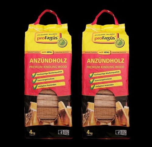 Profagus anzündholz 4kg - 2x,