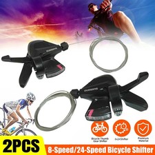 2x Fahrrad Schalthebel 8-Gang
