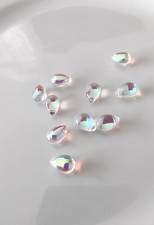 👑12 Glasperlen, Tropfen