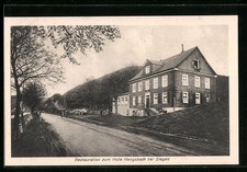 Siegen, Ansichtskarte, Restauration zum Hofe Hengsbach 