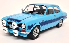 1 : 18 Diecast Modell von Ford Escort MK1 RS2000, RHD, blau, Rally, MCG, neu!