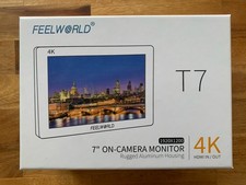 Feelworld T7 • 7” Full HD Kamera-Monitor • 4K HDMI In/Out • OVP • kompl. Zubehör