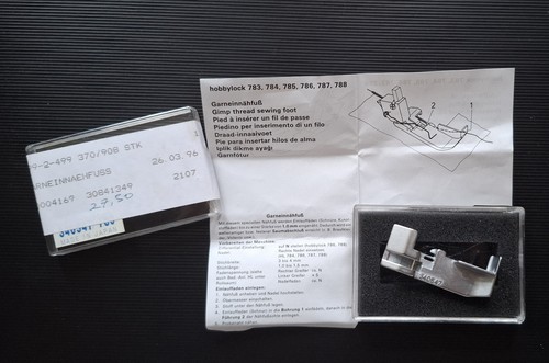 Hobbylock 783 784 785 786