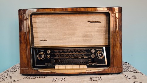 Röhrenradio restauriert - röhrenradio,