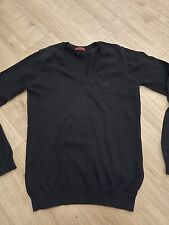 US POLO ASSN. Pullover Damen Gr. M schwarz Glitzersteinchen ANSEHEN!!