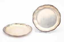 2x WMF versilberte Untersetzer