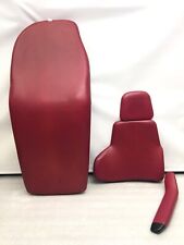 Polster Set 4-teilig Ultradent Tecnodent Rot Polster Behandlungsliege mit DEFEKT