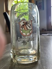 Glasbierkrug 0,5 l, Brauerei