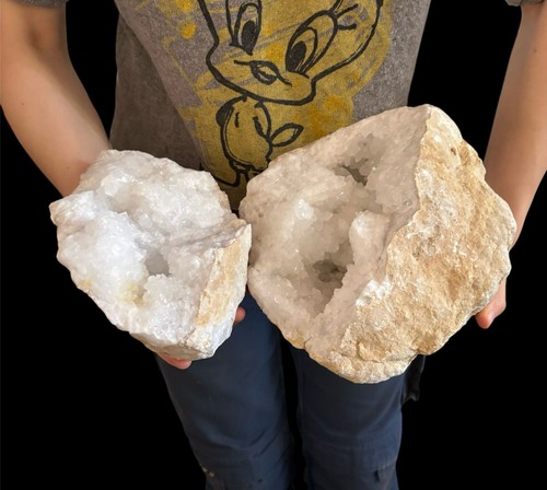 Große quarzdruse mineralien - große, (mineralien