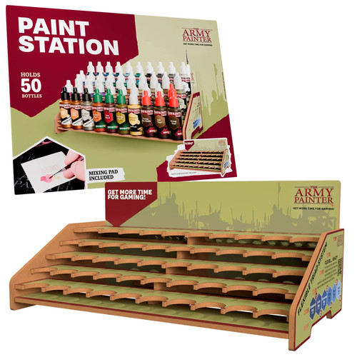 Paint station the army - station,
