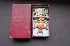 Orden Bayern Militärverdienstkreuz 1. Weltkrieg Etui Hemmerle