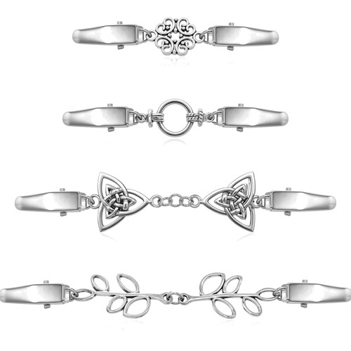 Vintage cardigan clips set - cardigan, set,