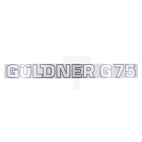 Granit schriftzug 75 - granit, g