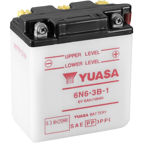 Yuasa 6n6 6v bleiakku - 6v,