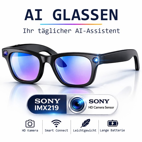Smart glasses 1080p hd - smart,