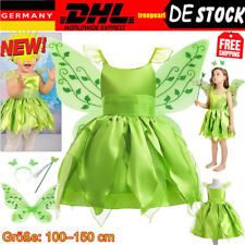 Halloween Fasching Fairy Pixie.Prinzessin Kleid Tinkerbell Kinder MädchenCosplay