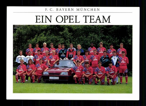 Original mannschaftskarte - original,