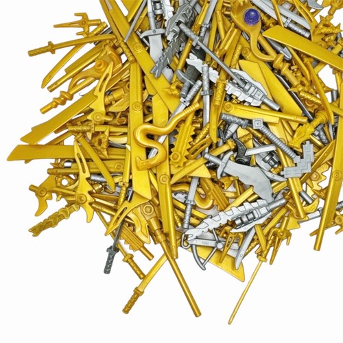 Lego waffen gold - gold, silber
