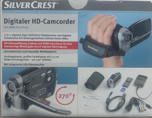 Digitaler camcorder - digitaler, hd-camcorder