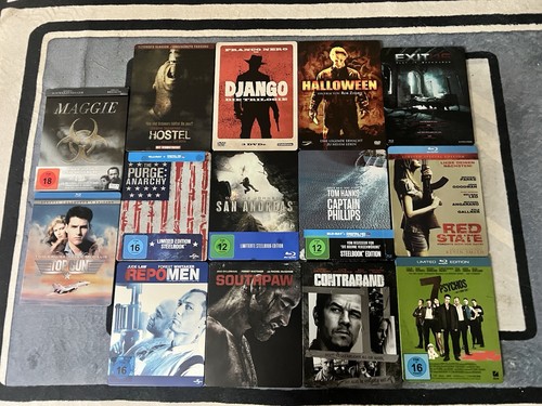 Große blu ray dvd steelbook - blu,