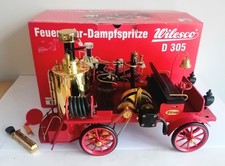 Wilesco D305 Feuerwehr. Ungebrannt - unbenutzt. Live Steam Feuerwehr. Verpackt. 