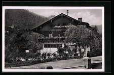 AK Bad Wiessee, Hotel Landhaus Dralle, Erz. v. Epp Straße, Gebäude mit Garten u 