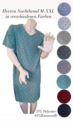 Herren nachthemd nightwear - herren,