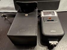 Braun 2000 Variocomputer Blitzgerät Aufsteckblitz für Sammler und Bastler