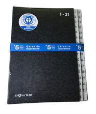 Pagna Pultordner Vorordner Sortiermappe, Wiedervorlagemappe, 1-31 schwarz