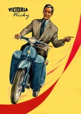 Victoria Nicky R 50 Werbe Plakat 50er Jahre